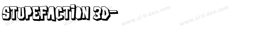 Stupefaction 3D字体转换